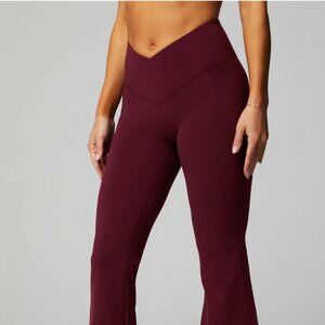 Fabletics PureLuxe High-Waisted Crossover Flare